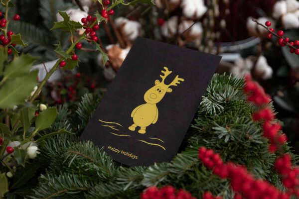 Epk store christmascards moritz holidays black | ein paar kreative