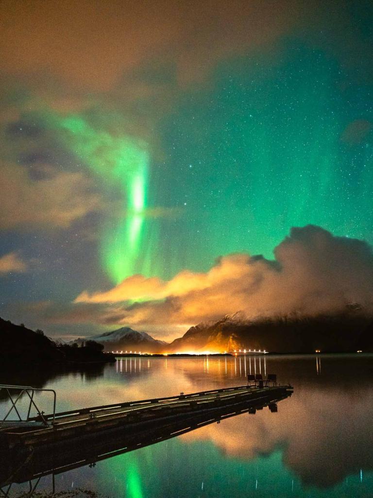 Polarlichter fotografieren in norwegen