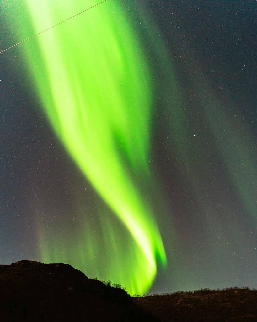 Polarlichter fotografieren auf den lofoten, norwegen