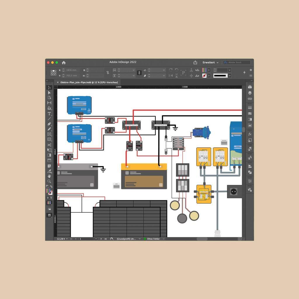 Dein individueller Van-Elektronik Schaltplan | Campervan | Shop | Ein