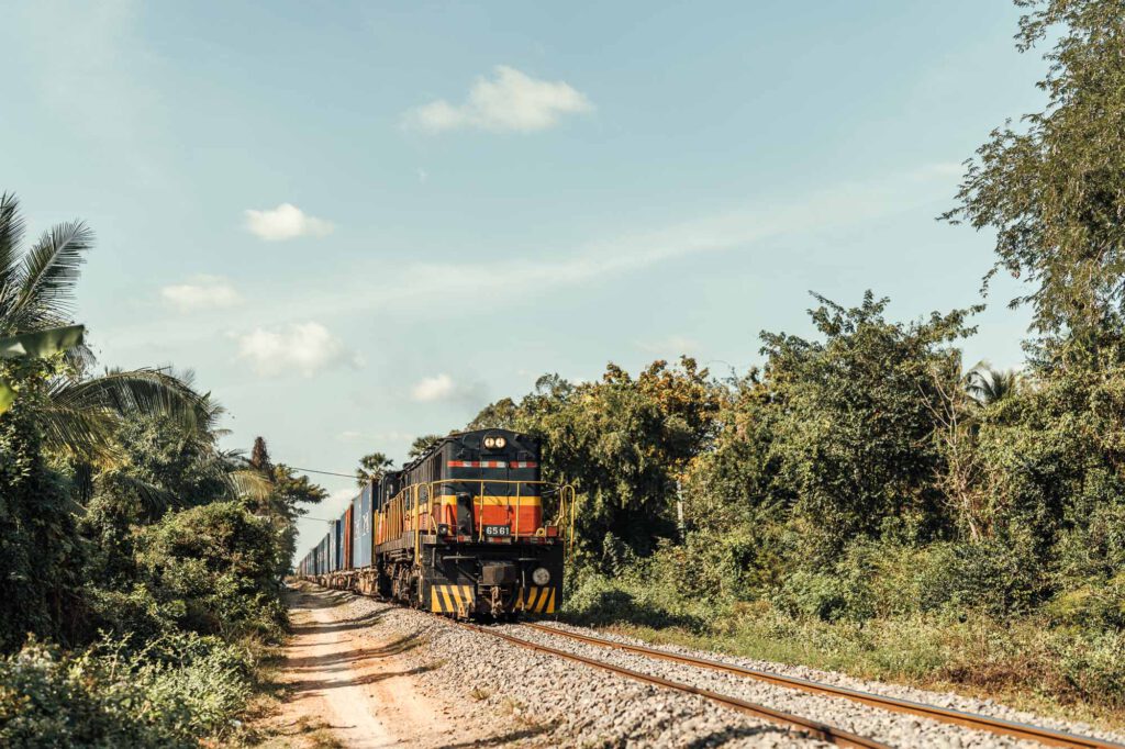 Güterzug in kambodscha