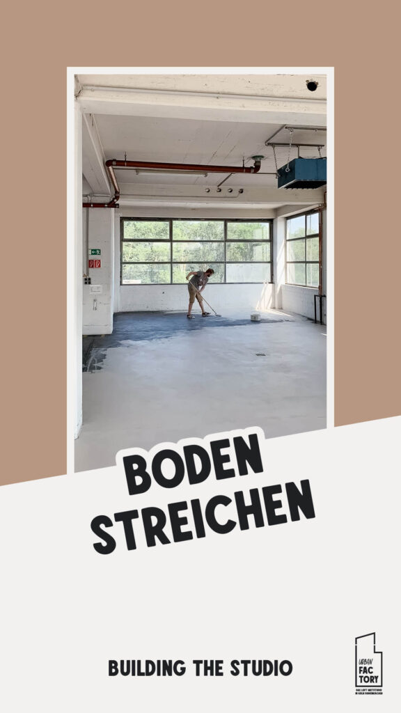 Some reel boden streichen | ein paar kreative