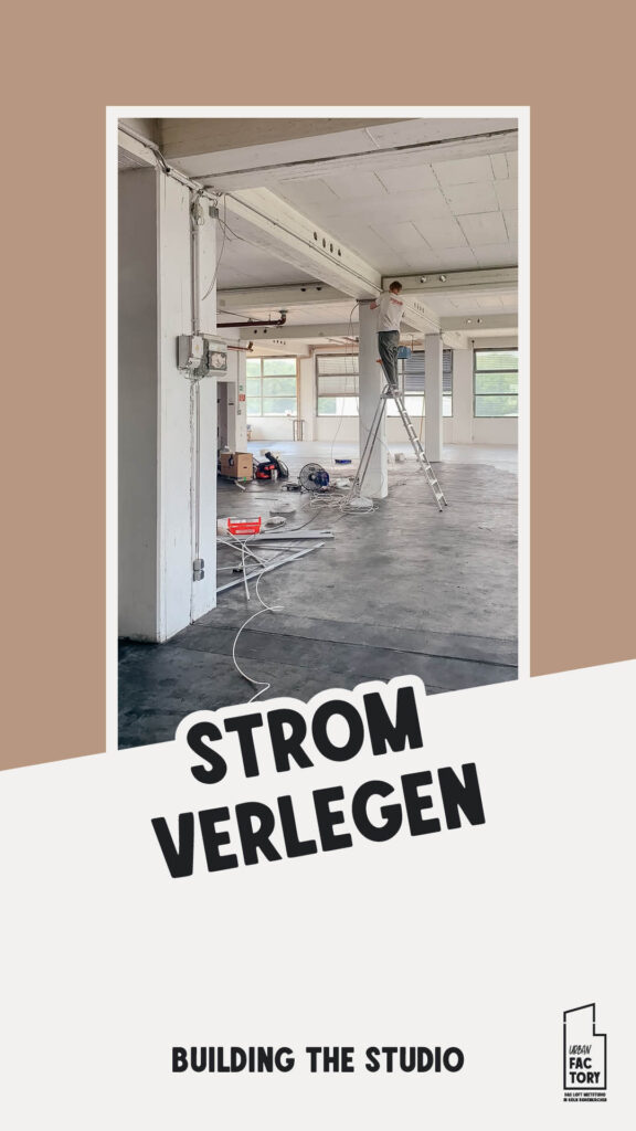 Some reel strom verlegen | ein paar kreative